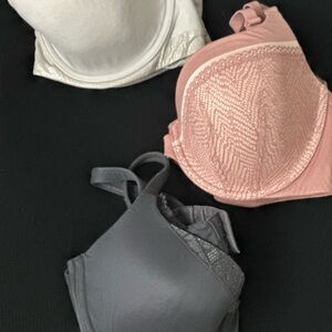 Lot of 3 36DD body by Victoria Victoria secret bras.